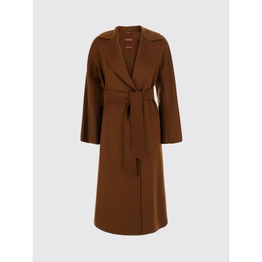 Max Mara Studio Coat Woman Cocoa